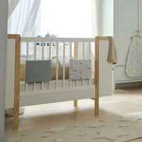 Lit bébé transformable VERTBAUDET Noe blanc