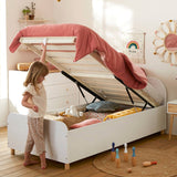Lit coffre enfant VERTBAUDET en bois Blanc