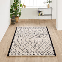 Tapis style berbère forme carré Afaw La Redoute Intérieurs 200x200 cm