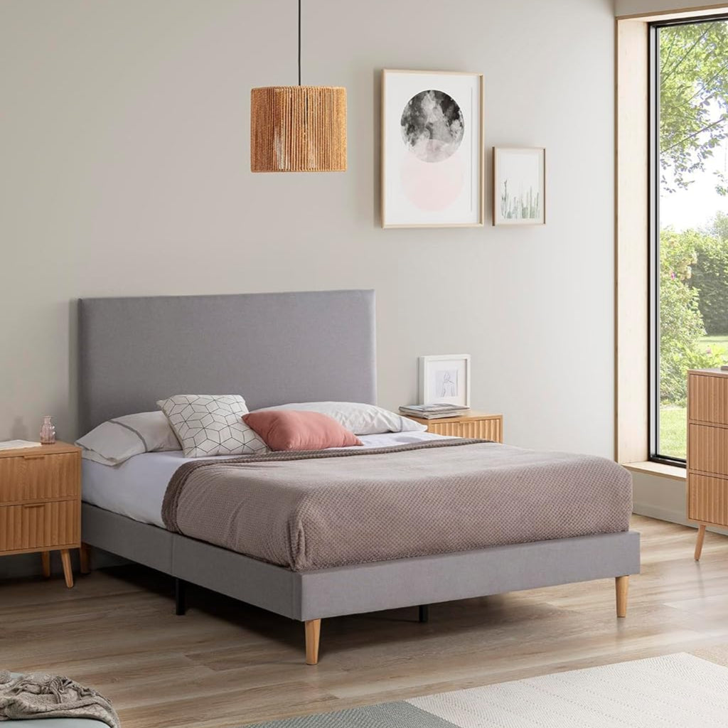 Tête de lit papier peint SELENA - Floral Rouille - Tête de lit L180 x H120 cm - Maison Danaé | Leroy Merlin