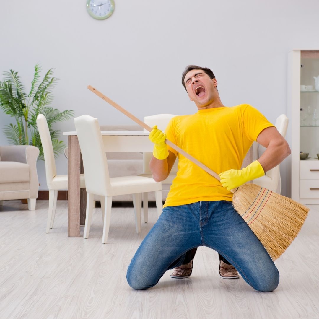 Grand ménage de printemps pour une chambre saine