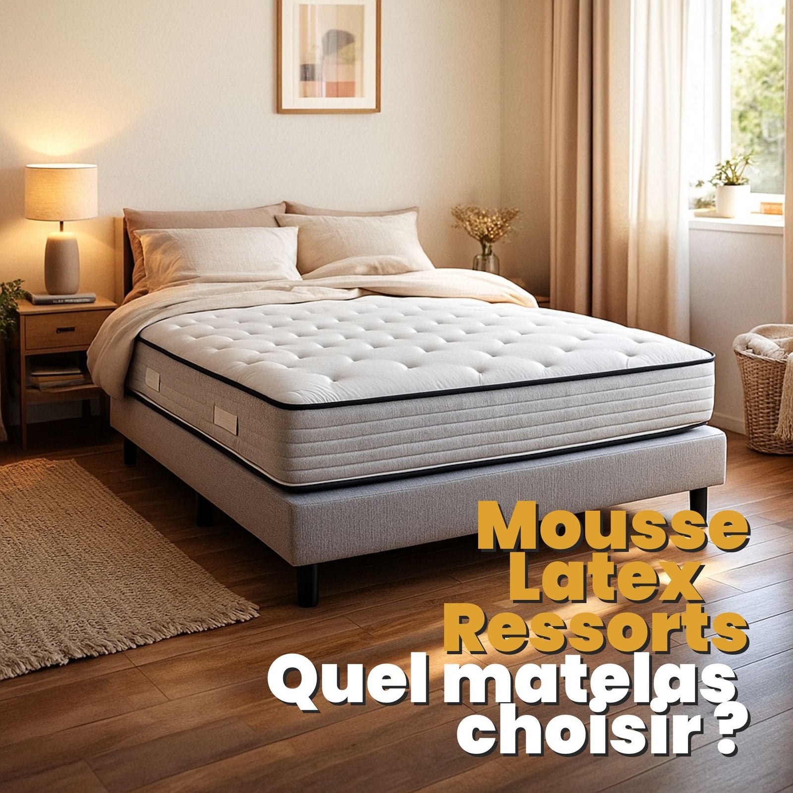 Mousse, latex, ressorts : Quel matelas choisir ?