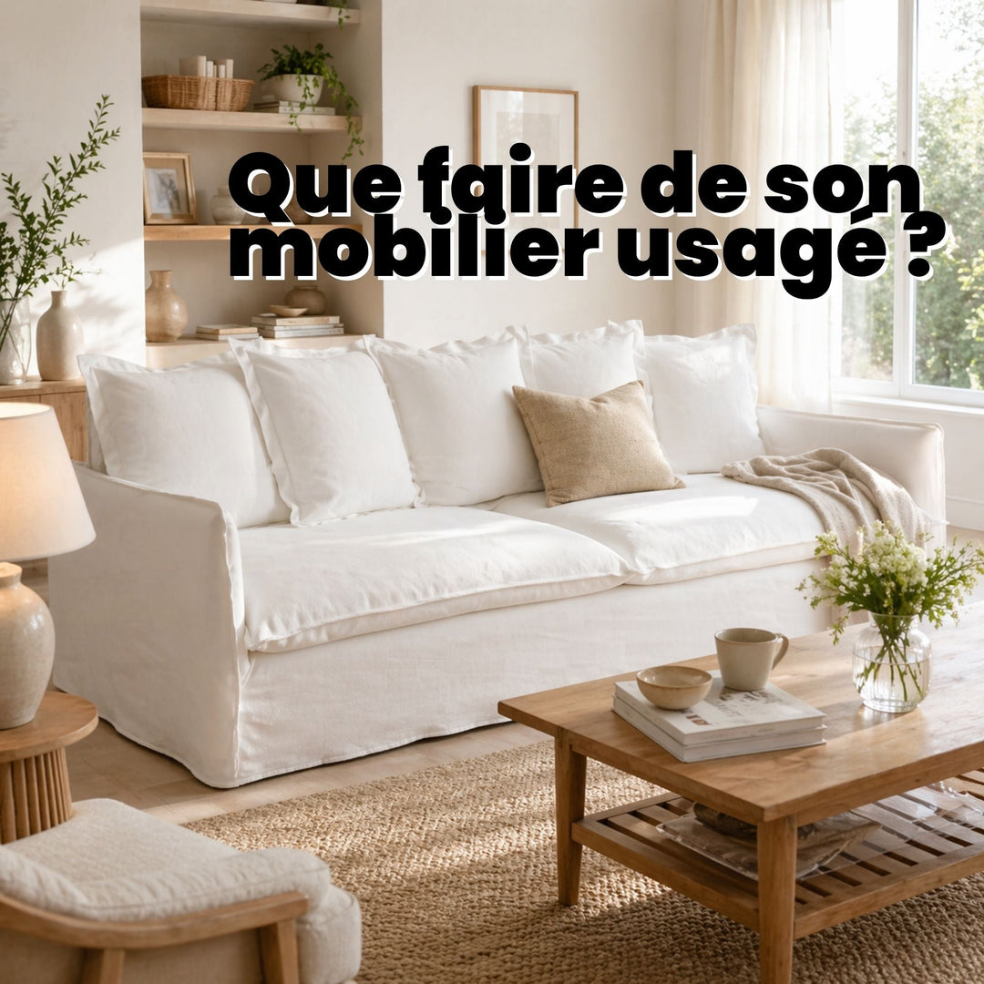 Que faire de son mobilier usagé ?