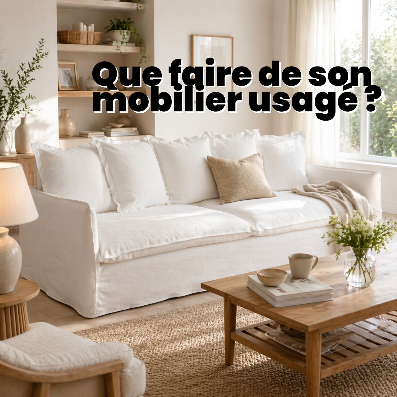 Que faire de son mobilier usagé ?