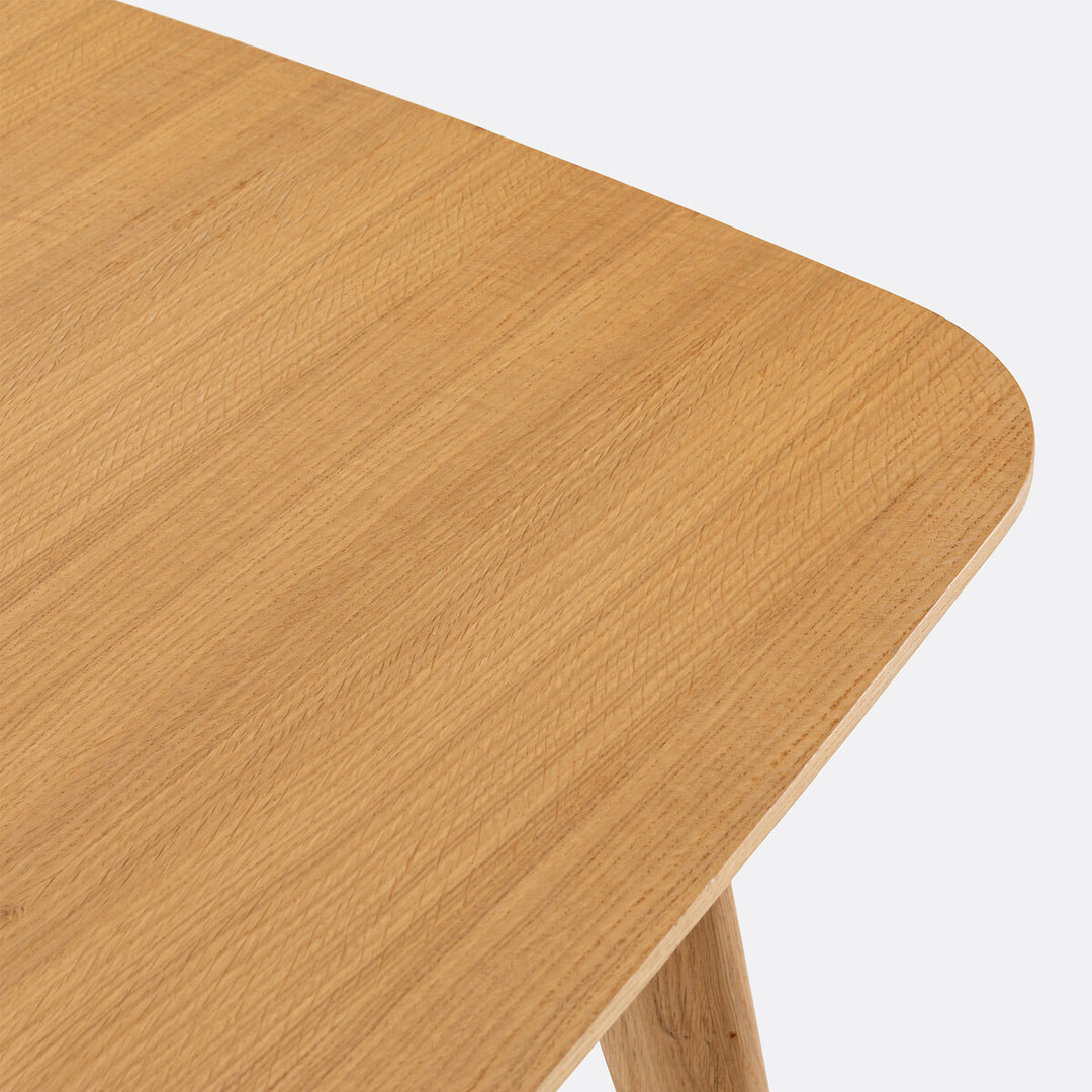 Table à  manger plaqué chêne 8 couverts, Biface La Redoute Interieurs