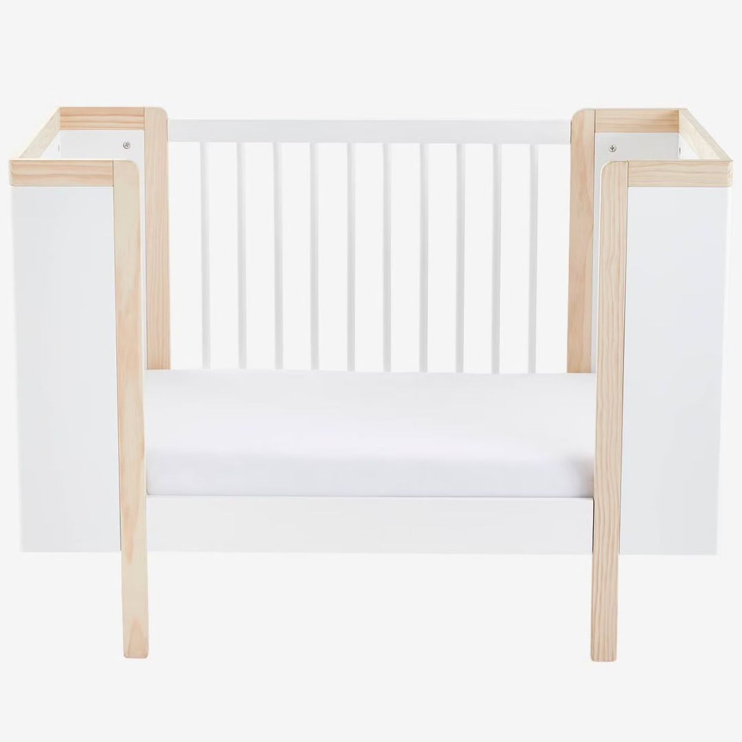 Lit bébé transformable VERTBAUDET Noe blanc