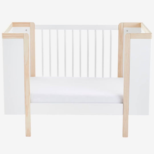 Lit bébé transformable VERTBAUDET Noe blanc