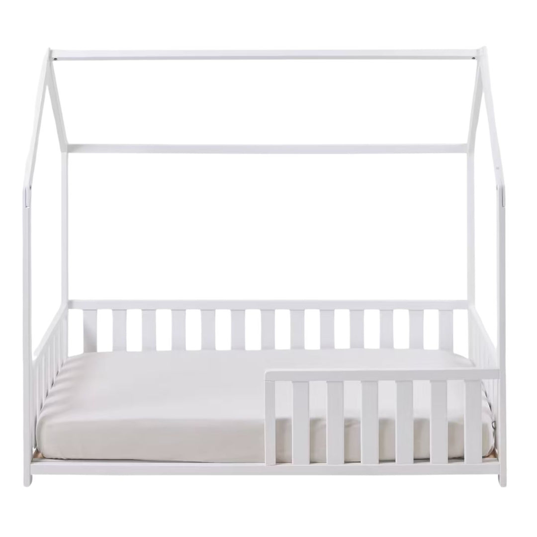 Lit cabane enfant 70x140 cm VERTBAUDET en bois Blanc