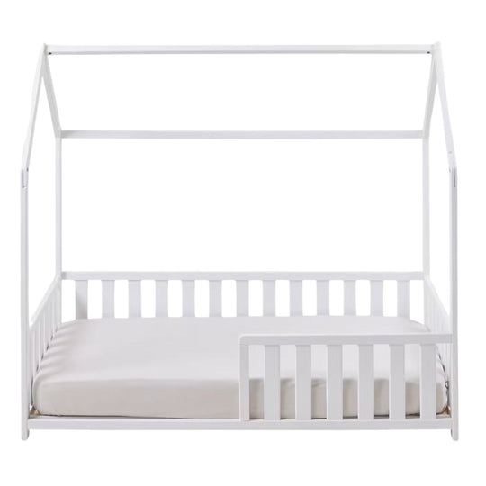 Lit cabane enfant 70x140 cm VERTBAUDET en bois Blanc