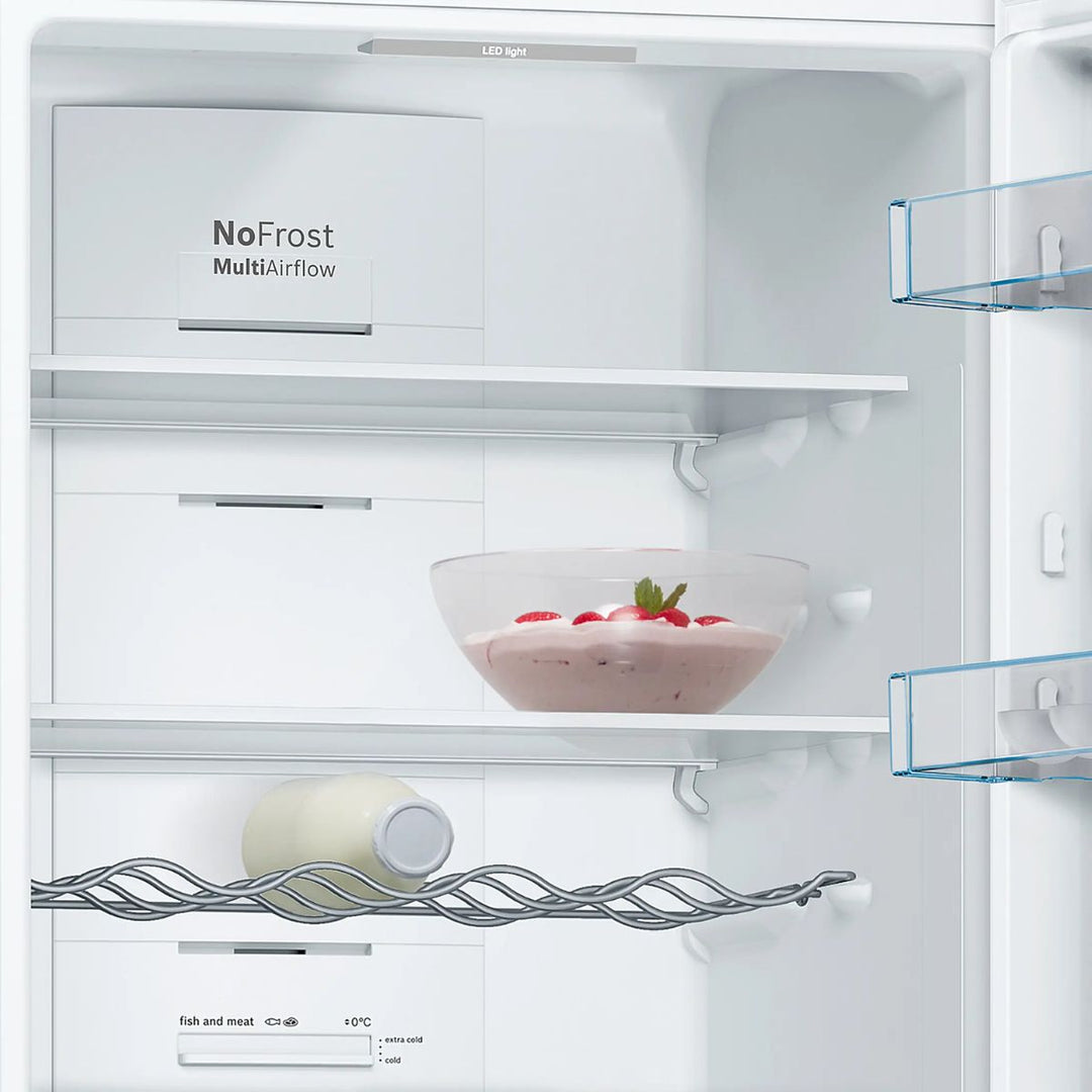 Réfrigérateur combiné BOSCH KGN36VWED Blanc 186x60cm