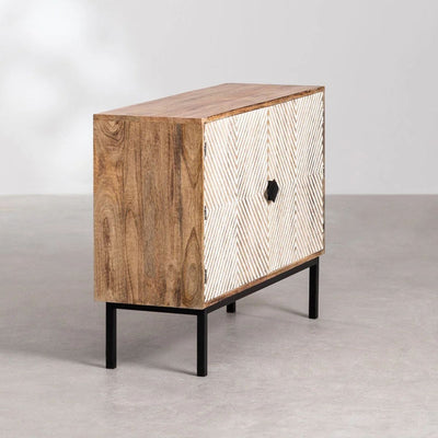 Buffet SKLUM en bois de manguier Alembe