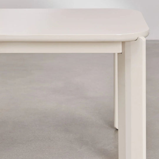 SKLUM - Table à manger rectangulaire 200x100 cm en MDF Ginebra