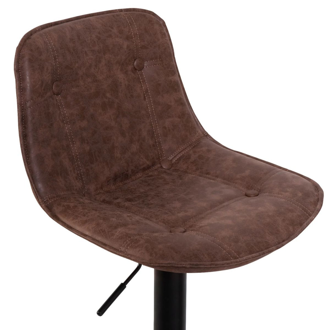 Lot de 4 tabourets Edinson marron
