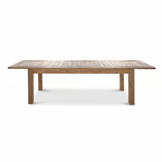 Table à manger extensible LOBERON Amherst rustique en bois de pin