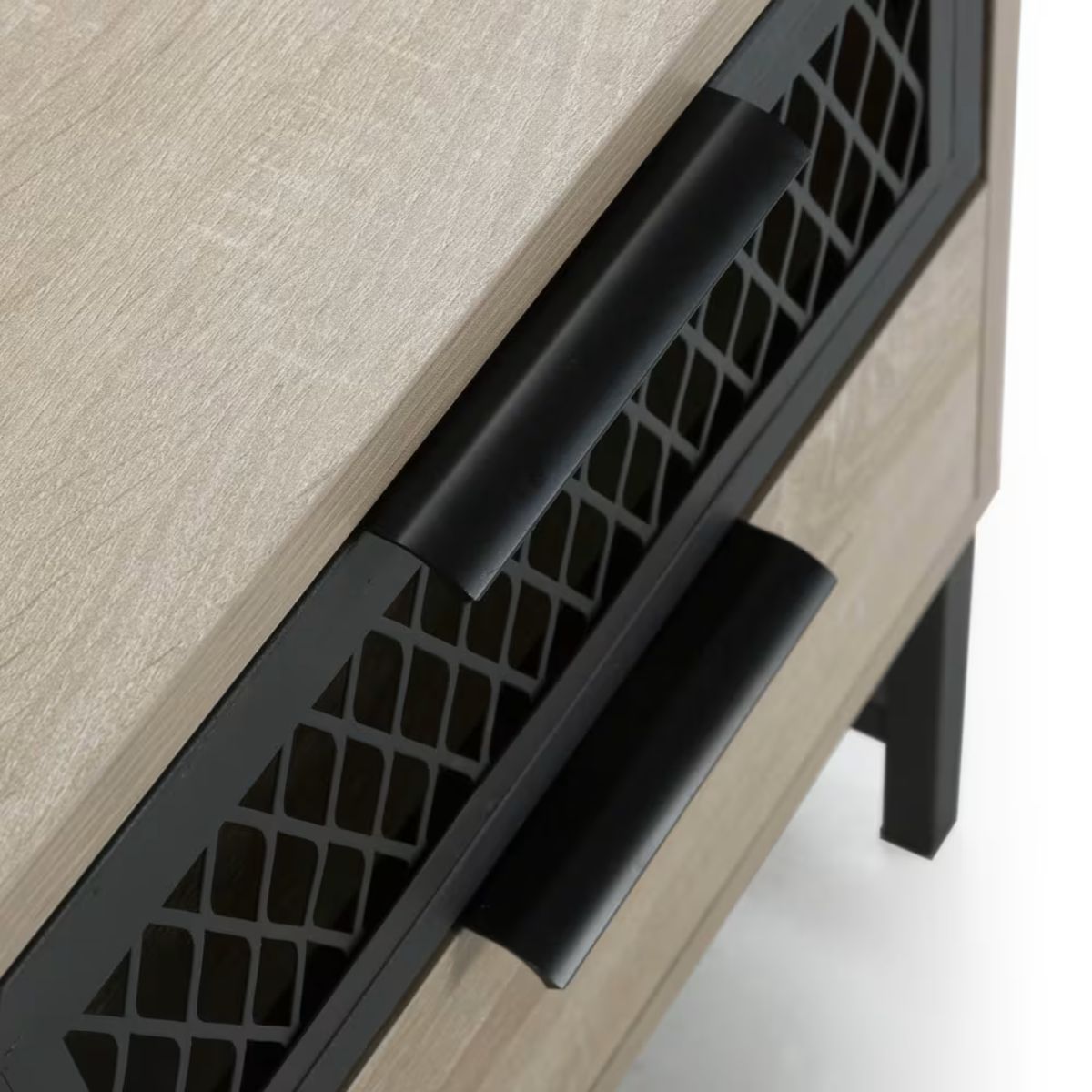 Table de chevet  Hera 1 porte 1 tiroir coloris bois