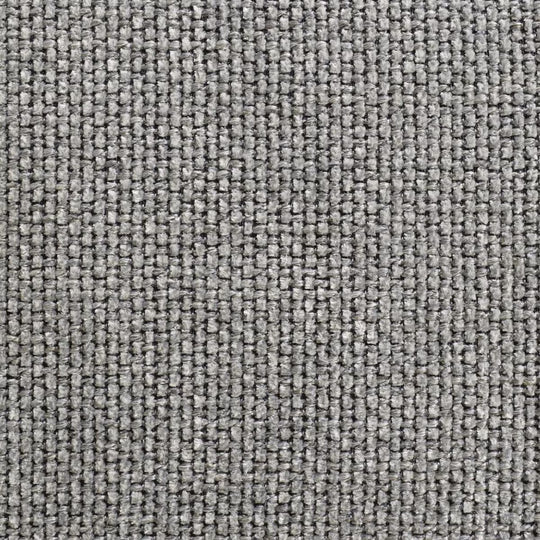 ALINEA Canapé 4 places COLINE convertible en tissu tramé piétement noir - gris ardoise