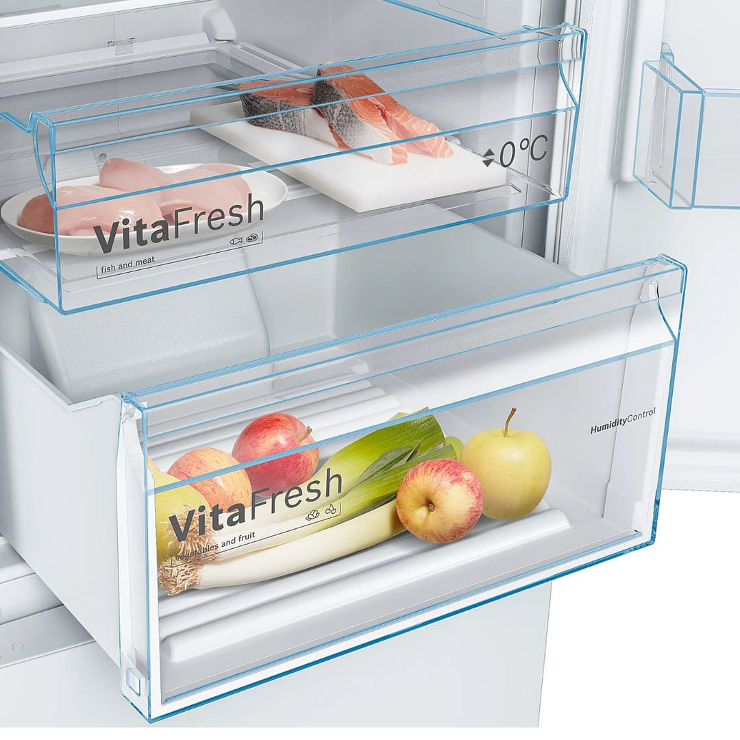 Réfrigérateur combiné BOSCH KGN36VWED Blanc 186x60cm