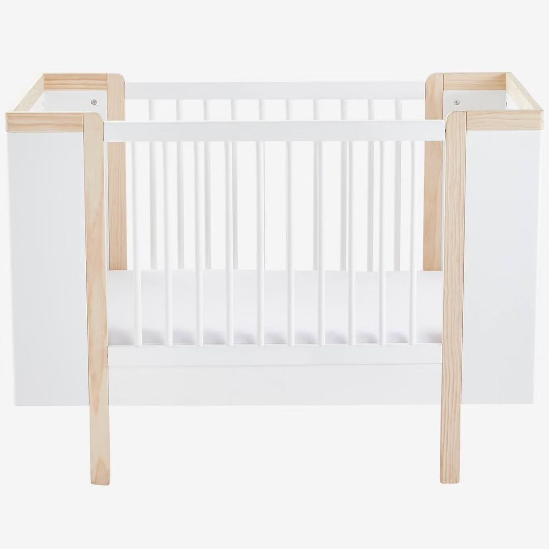 Lit bébé transformable VERTBAUDET Noe blanc