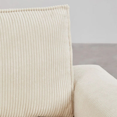 Canapé SKLUM convertible 3 places velours beige Tampere