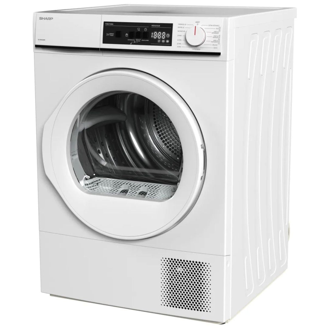 Sèche linge Frontal SHARP KDNHA0S6GWE 10 kg
