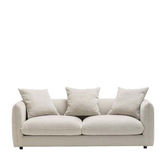 Canapé DRAWER convertible 3 places en tissu Popi