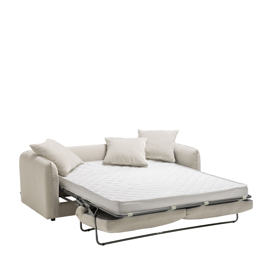 Canapé DRAWER convertible 3 places en tissu Popi