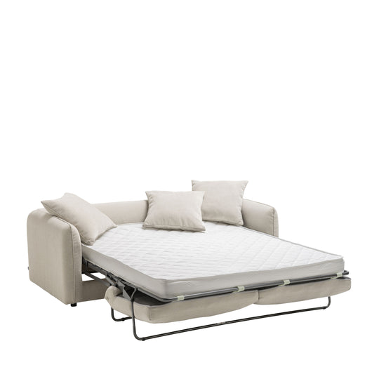 Canapé DRAWER convertible 3 places en tissu Popi