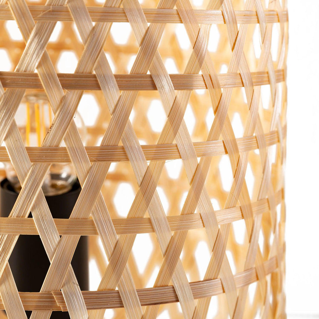 Lampe de table en bambou Yuna