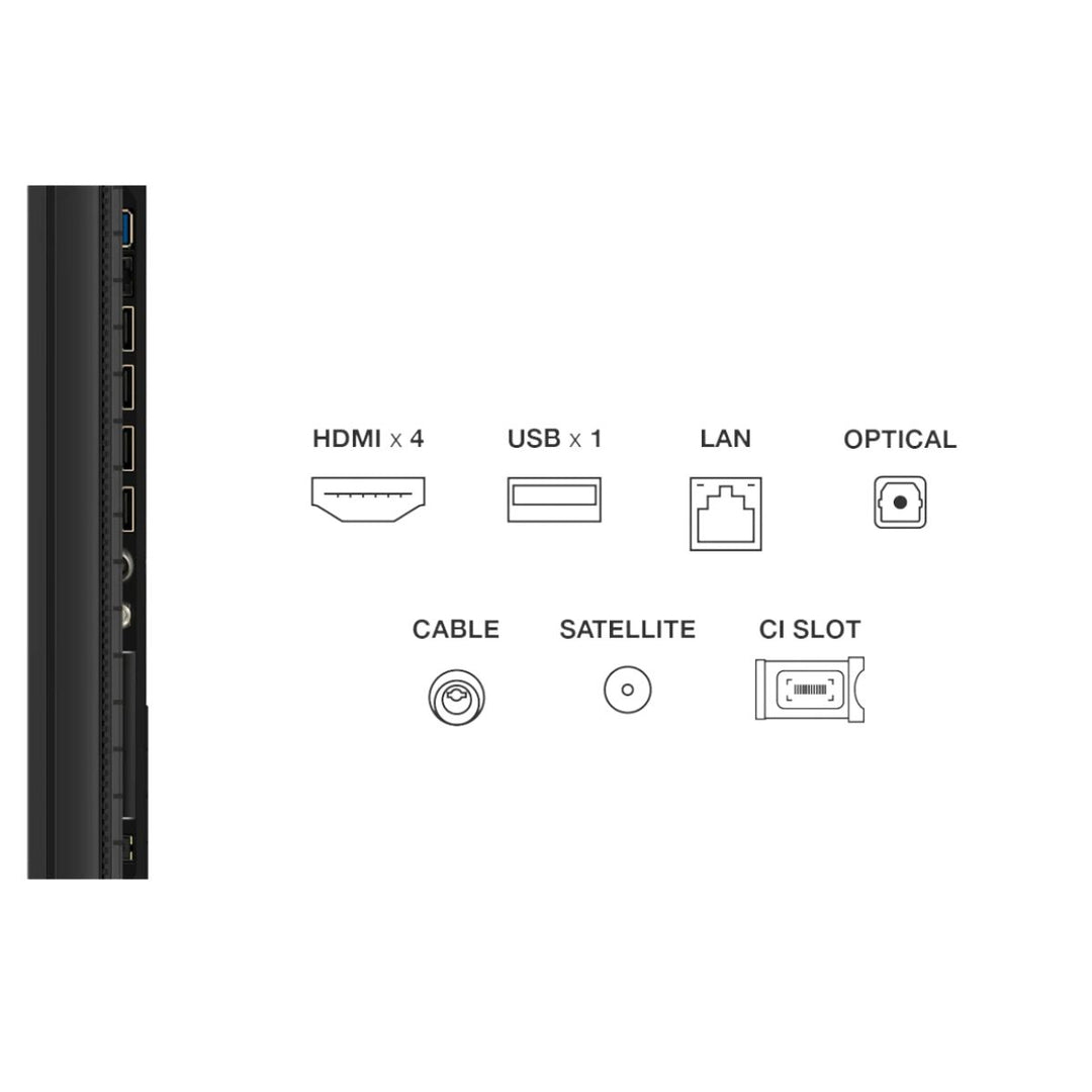 TV TCL TV Smart QLED 4K UHD 55P8K 55"