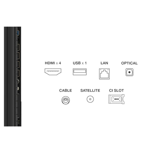 TV TCL TV Smart QLED 4K UHD 55P8K 55"