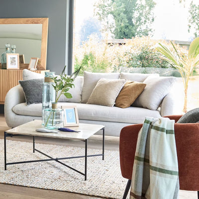 Canapé fixe 4 places ALINEA - COLINE