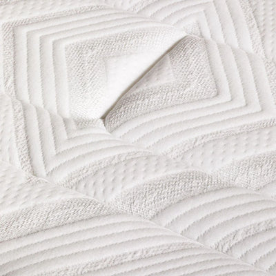 Matelas SKLUM viscoélastique à ressorts ensachés 180x200 cm Benoite