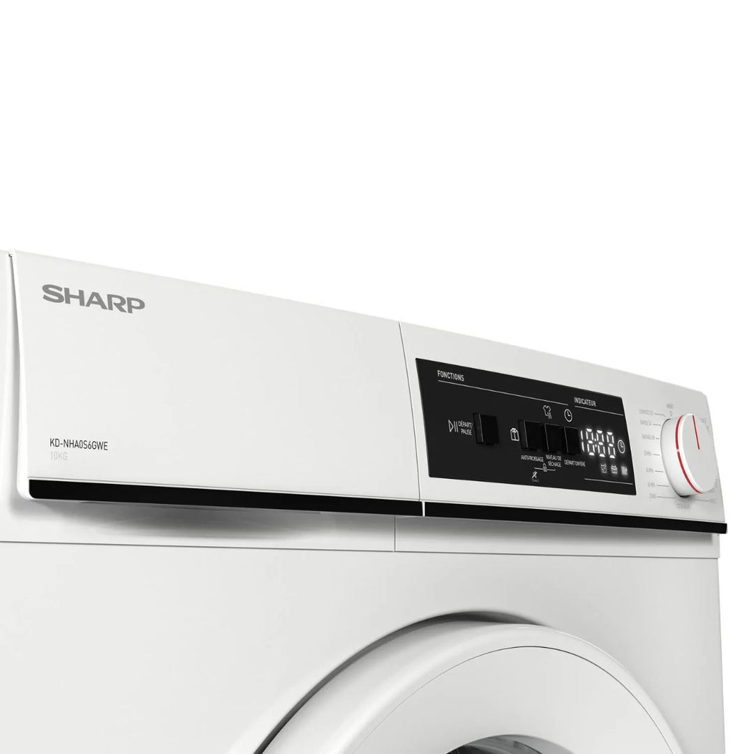 Sèche linge Frontal SHARP KDNHA0S6GWE 10 kg