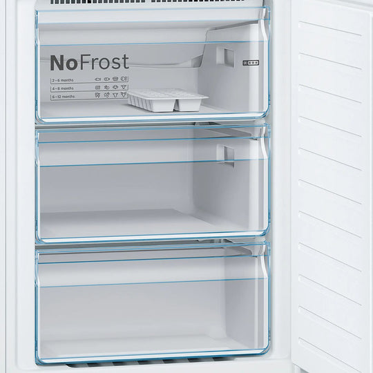 Réfrigérateur combiné BOSCH KGN36VWED Blanc 186x60cm