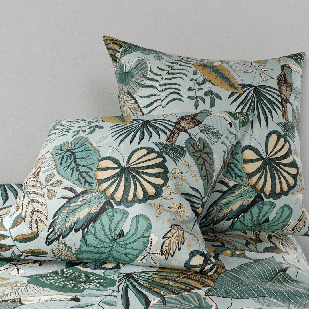 Parure de lit 100% coton 57 fils CANCUN