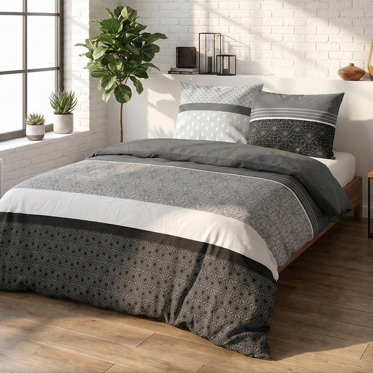 Parure de lit 100% coton 57 fils Sandro, vue 2