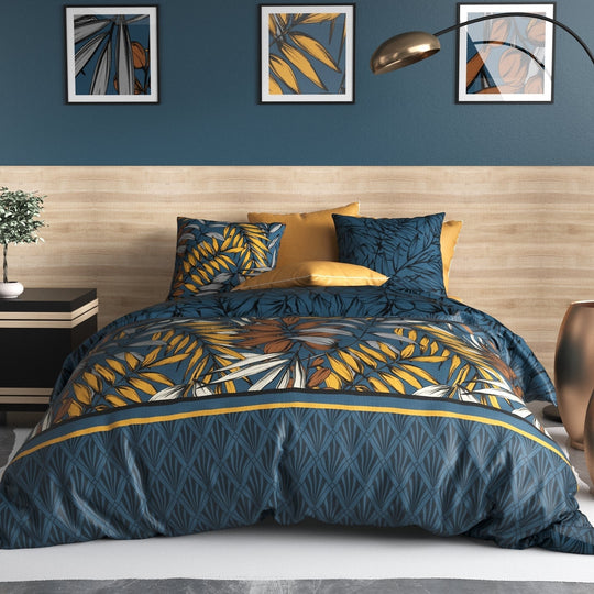 Parure de lit 100% coton 57 fils Salva