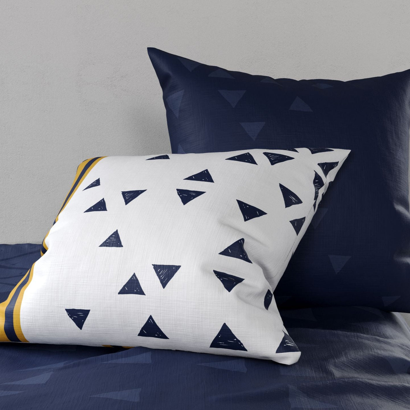 Parure de lit 100% coton 57 fils Bandol