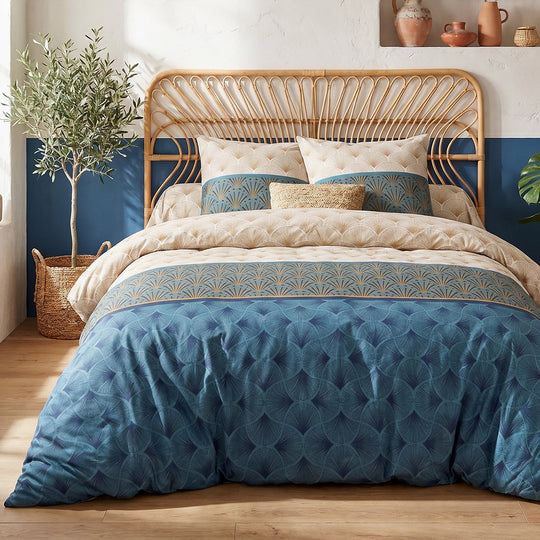 Parure de lit 100% coton 57 fils Opal
