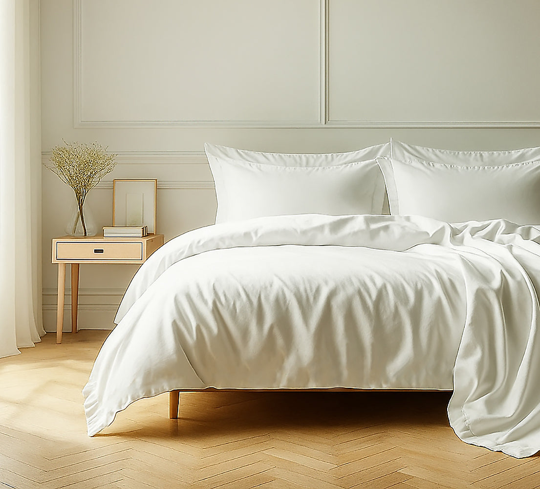 Parure de lit Bâton Rouge 100 % coton 57 fils