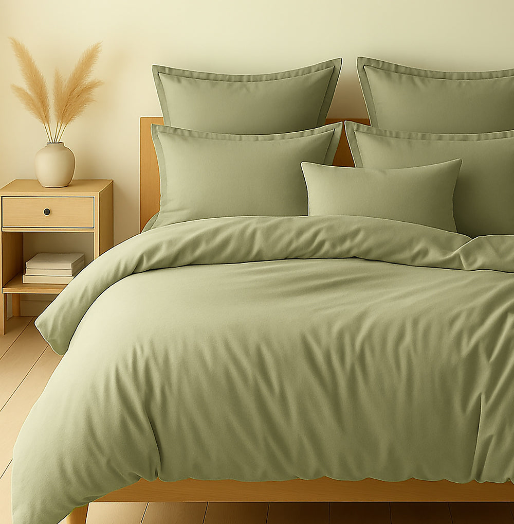 Parure de lit Bâton Rouge 100 % coton 57 fils