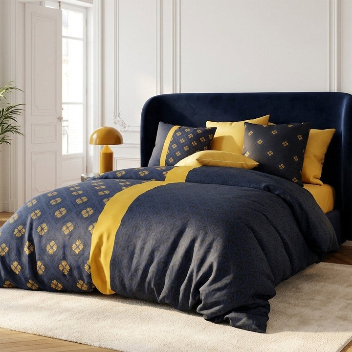 Parure de lit Bâton Rouge 100 % coton 57 fils NIL