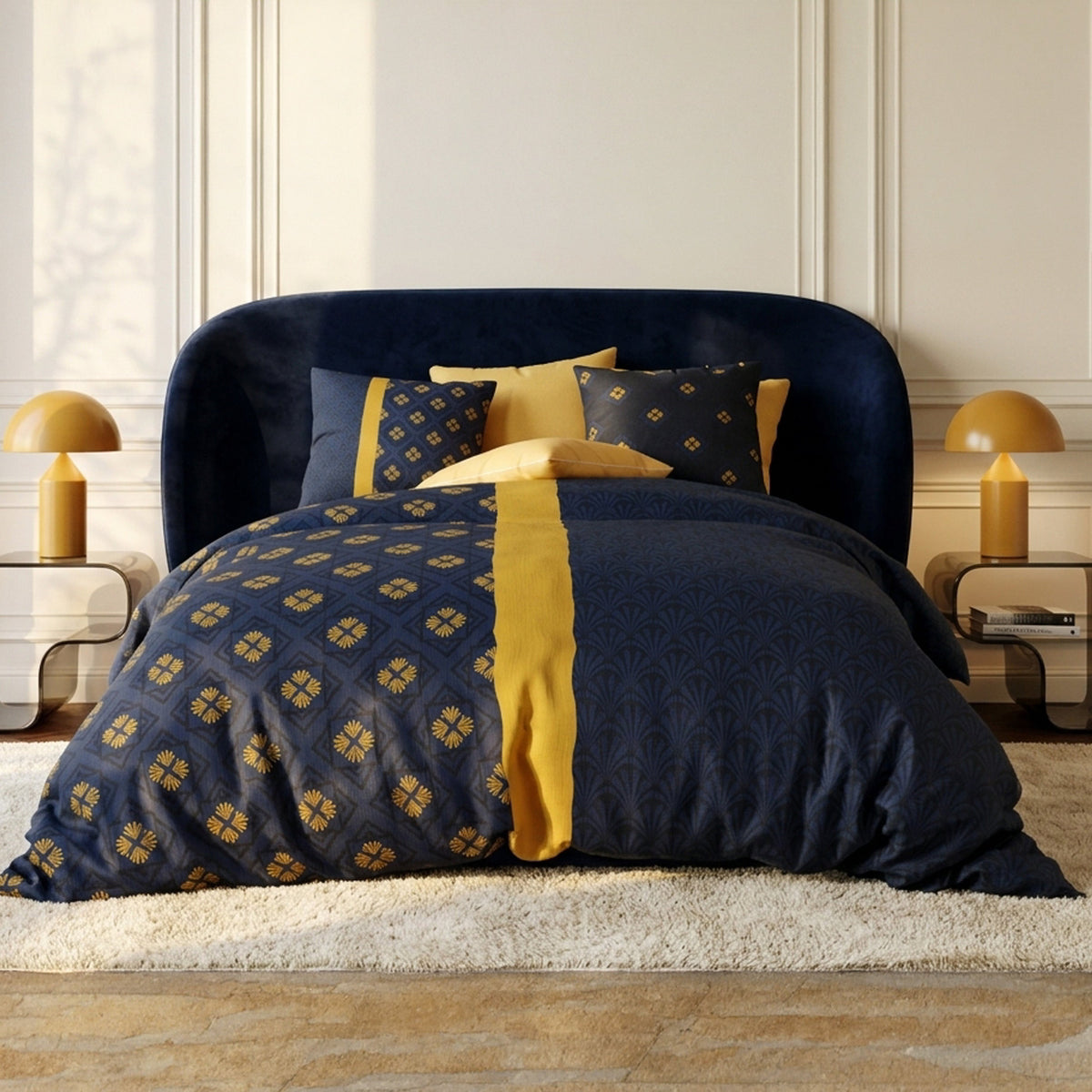 Parure de lit 100% coton 57 fils Nil, vue 2