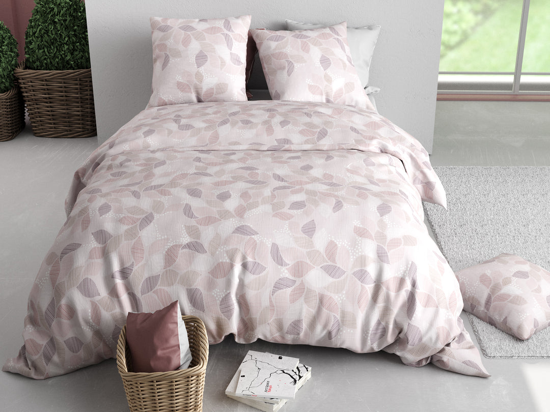 Parure de lit 100% coton 57 fils ALIX