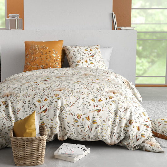 Parure de lit 100% coton 57 fils Demil