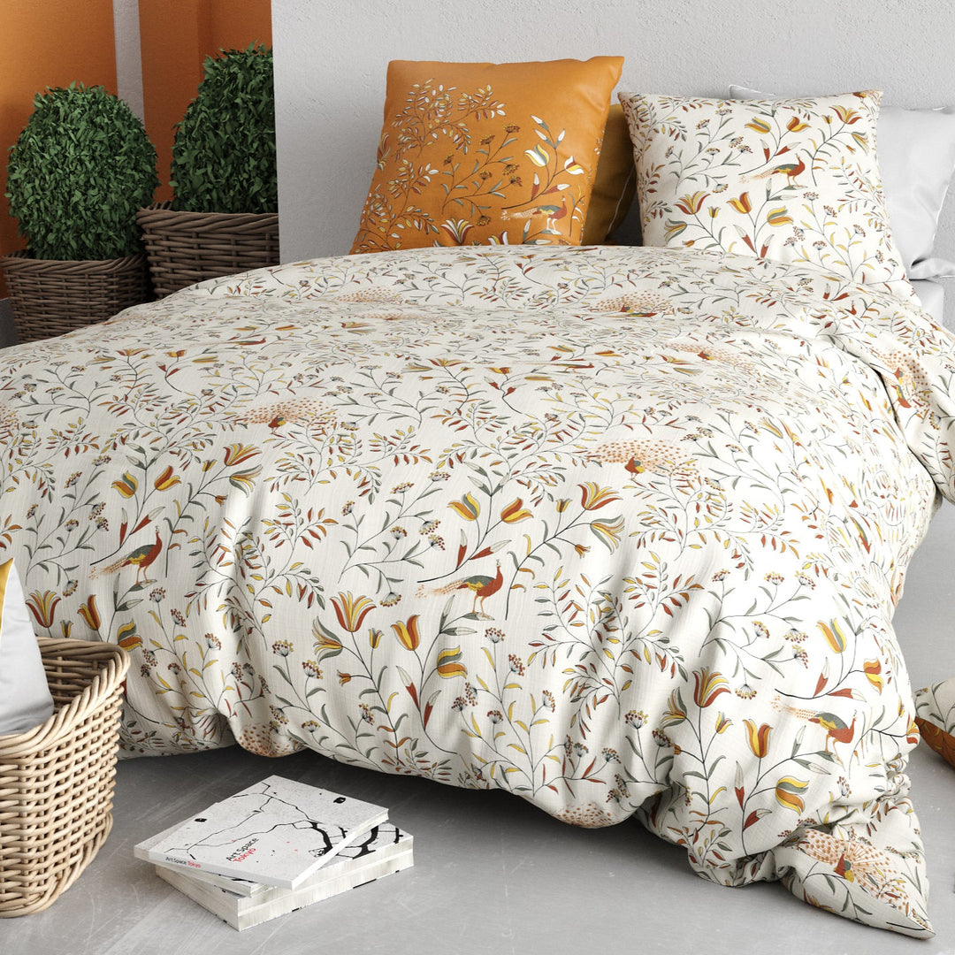 Parure de lit 100% coton 57 fils Demil
