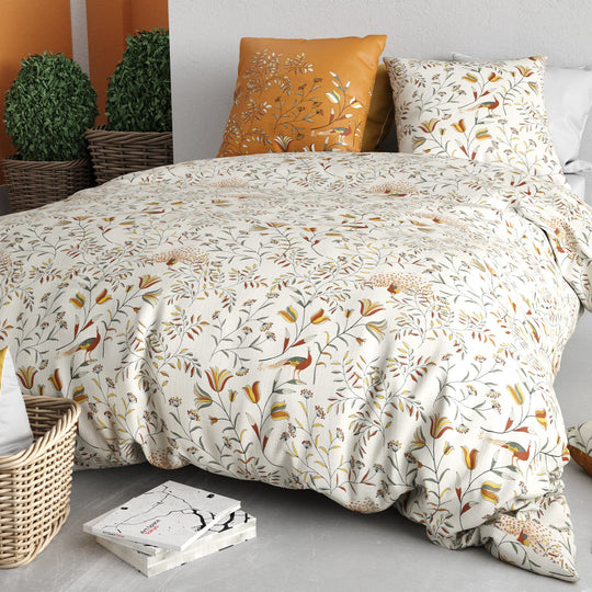 Parure de lit 100% coton 57 fils Demil