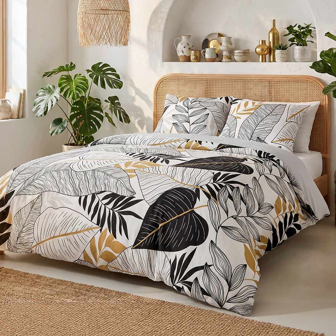 Parure de lit 100% coton 57 fils Moana, vue 2