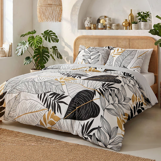 Parure de lit 100% coton 57 fils Moana, vue 2