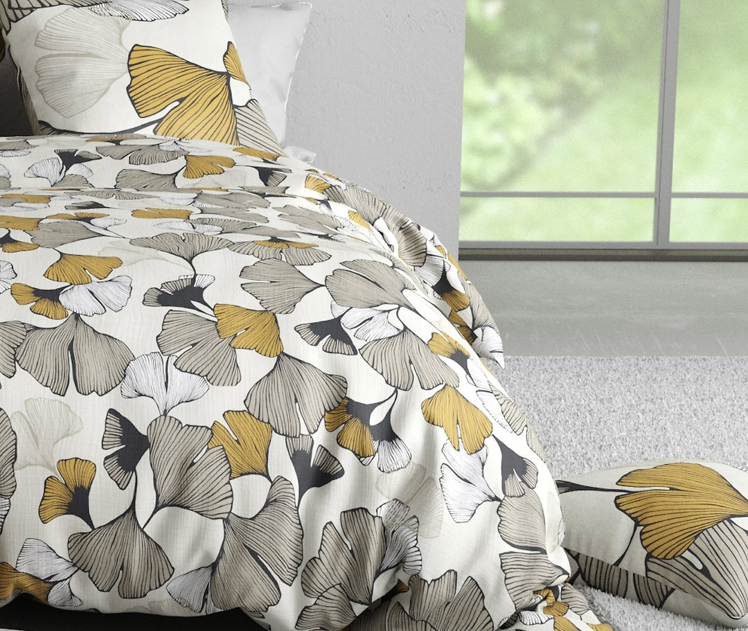 Parure de lit 100% coton 57 fils ARUM